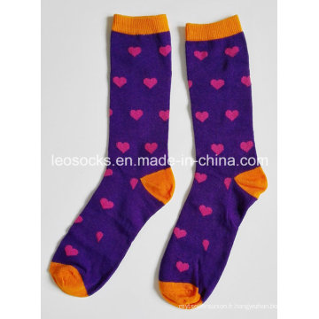 2015 New Style Fashion Custom Chaussettes pour femmes